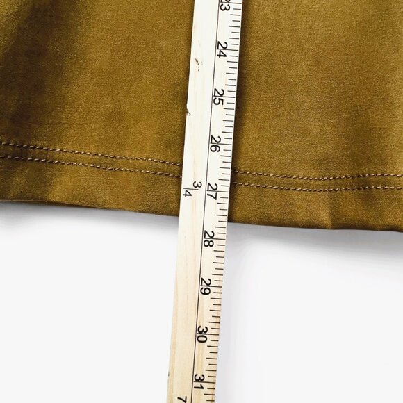 Casual Corner Annex Women's Brown 2 Pc Suit Set Soft Jacket Skirt Size XL - Picture 8 of 15